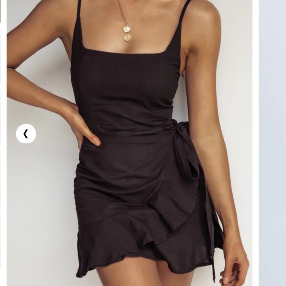 Princess Polly Dresses & Skirts - Princess Polly Love Lane Mini Dress Balck